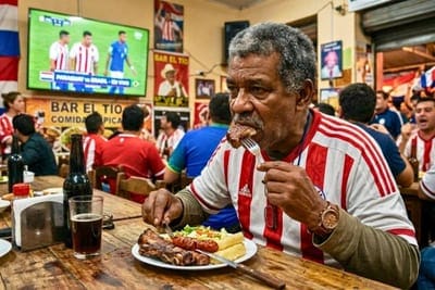 Hombre fallece tras sufrir un presunto atragantamiento mientras veía el partido de Paraguay