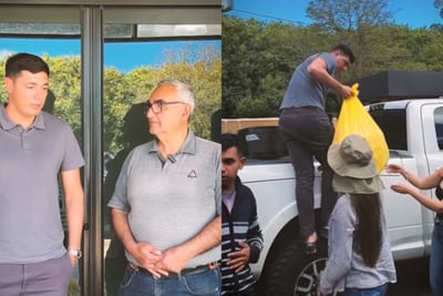 “Tacuara” Cardozo llevó donaciones a familias damnificadas en Ayolas