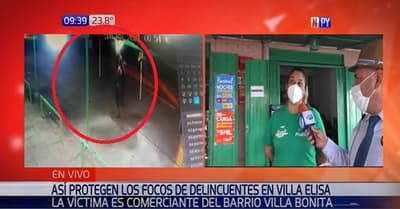 Vecinos denuncian que adictos roban cables de comercio en Villa Elisa