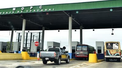 MOPC habilita carril extra en Ypacaraí por retorno de Pascua