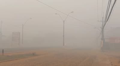 Densa capa de humo cubre San Pedro sin reportes de grandes incendios
