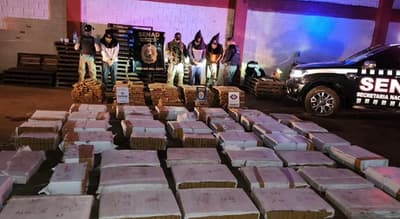 Megaoperativo de la Senad en Ciudad del Este: Incautan dos toneladas de marihuana