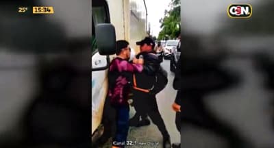 Reportan incidente entre trabajador y Policía Municipal de Tránsito de Pilar