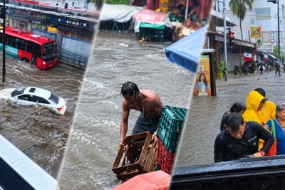Huracán Simón provoca inundaciones y caos en México