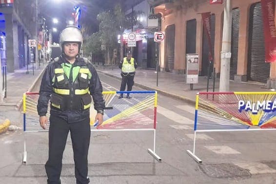 Calles cerradas en Asunción por partido de la Albirroja