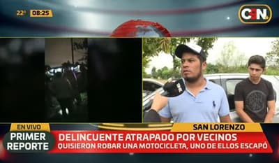 Adolescente es reducido por vecinos tras intento de robo