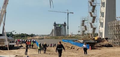 Avances significativos en la construcción del Puente Bioceánico entre Paraguay y Brasil