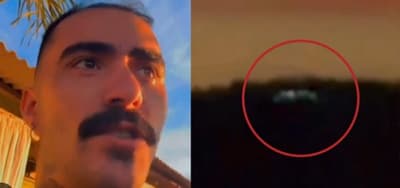 Influencer asegura haber grabado un extraño objeto en Brasil