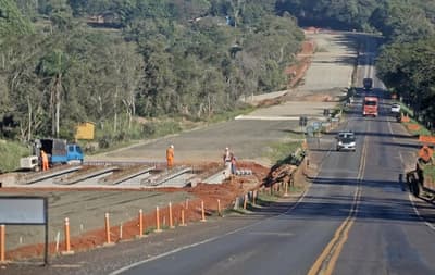 Este martes aplicarán desvíos por ampliación de la Ruta PY 02