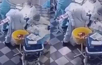 Cirujanos siguieron operando durante sismo en Rusia