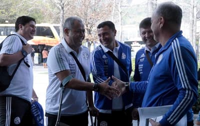 La Albirroja se instala en Chile