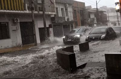 Lluvias en Asunción: los 11 cruces que debés evitar