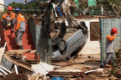 Ciclón devasta el sur de Brasil: casi 40 muertes y millonarios daños