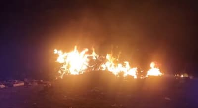 Incendio de gran magnitud afectó el Parque Ecológico de Fernando de la Mora