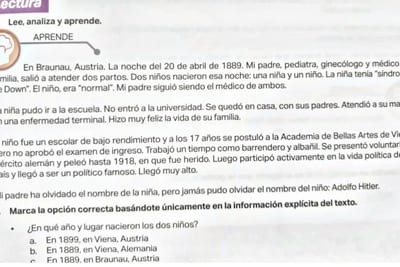Autora defiende libros del MEC cuestionados por referencias a Hitler
