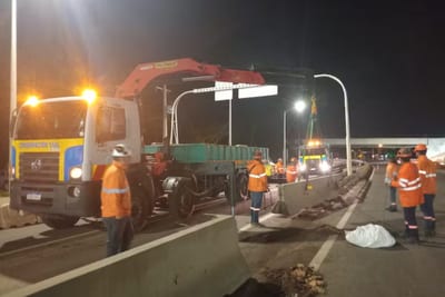 MOPC cierra cruce de Pedrozo y retira semáforo de la ruta PY02