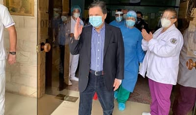 Euclides Acevedo recibe el alta en el Hospital de Policía