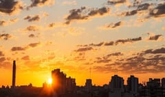 Viernes muy caluroso con máxima de 36 °C