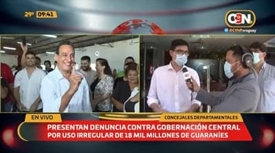 Denuncian mal manejo de G. 18.000 millones en Gobernación de Central