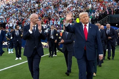 Trump e Infantino fueron abucheados tras la final del Mundial 2026