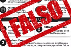 Senad advierte sobre falsos cursos para futuros agentes