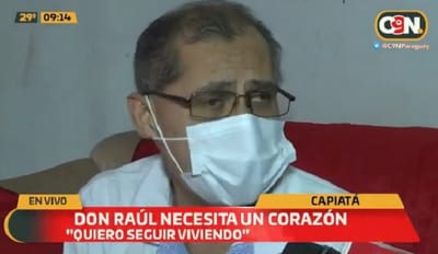 “Quiero seguir viviendo”, dice hombre que necesita un corazón