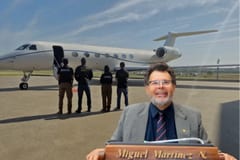 Diputado Miguel Martínez solicita a Dinac informes sobre vuelos de jets privados