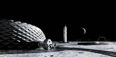 NASA y ICON se asocian para construir viviendas de “hormigón lunar” en la Luna