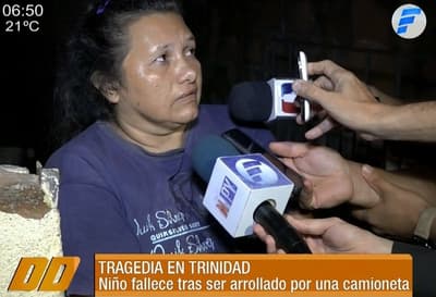 Niño muere arrollado en el día de su cumpleaños