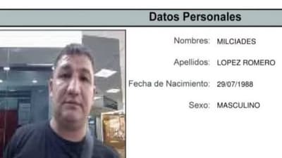 Viaje de suboficial a Colombia: confirman vínculo con clan Alderete