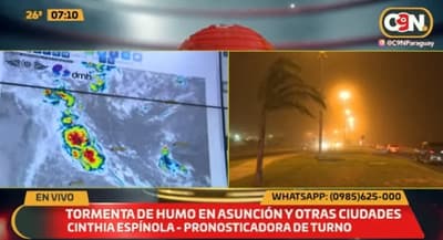 Nueva tempestad de humo es una posibilidad en los próximos días, según Meteorología