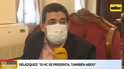 “Si Cartes se presenta, también lo hará Abdo”, vaticina Velázquez