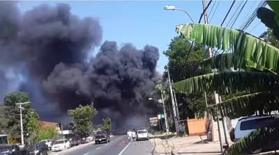 Voraz incendio consume gomería en Itauguá