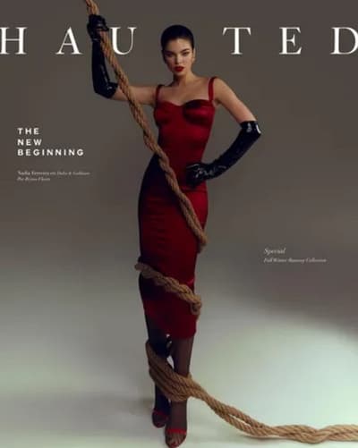 Nadia Ferreira, la belleza paraguaya que conquista a México en la portada de Haunted Magazine