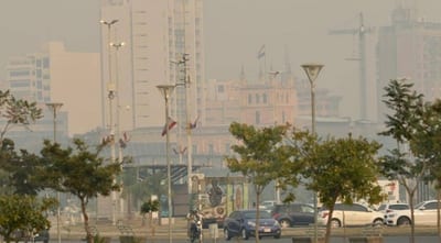 Humo y mala calidad del aire: recomiendan evitar actividades al aire libre