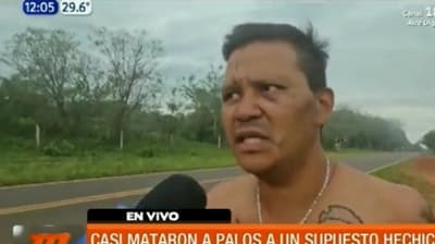 Agresión salvaje a “hechicero” conmociona a Ybycuí
