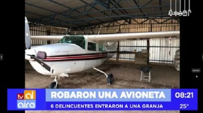 Asaltantes roban avioneta de granja en Caapucú