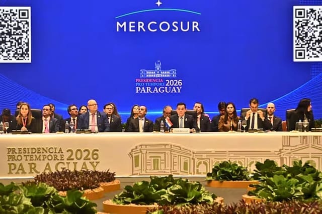 Cumbre del Mercosur en Asunción reúne a siete presidentes de la región