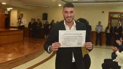 Gastón Olveira obtiene la nacionalidad paraguaya
