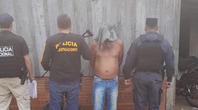Detienen al presunto asesino del cuñado de 'Aguacate' en Capitán Bado